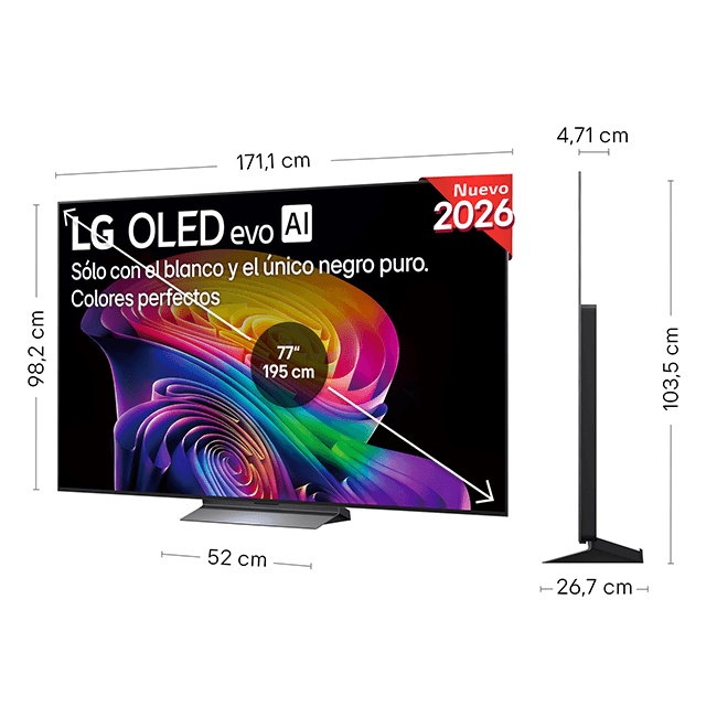 Smart TV LG OLED77C66LB 77'' Smart TV LG OLED77C66LB 77''