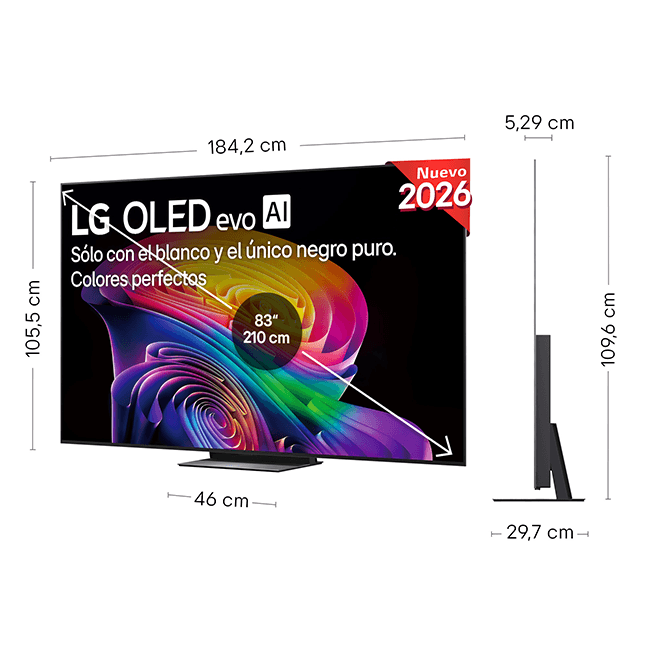 Smart TV LG OLED83C66LB 83'' Smart TV LG OLED83C66LB 83''