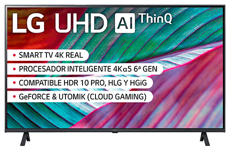 Smart TV LG 43UR78 43'' reacondicionado Smart TV LG 43UR78 43'' reacondicionado
