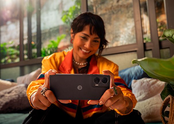 Motorola Moto G35 5G precio. Pantalla FHD+ de 6,72’’ y Dolby Atmos®