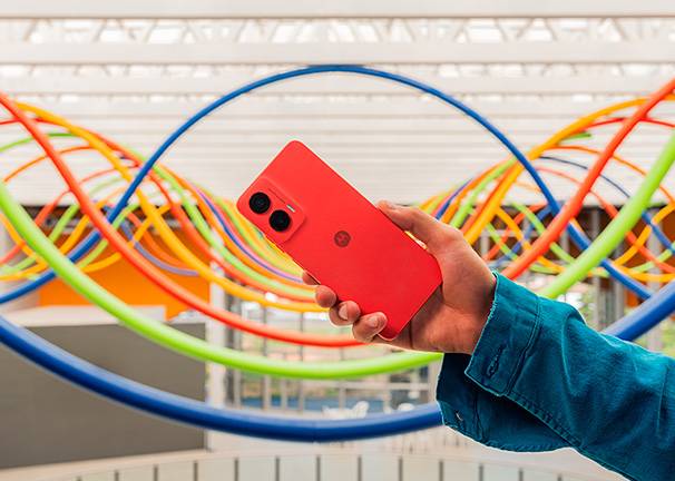 Motorola Moto G35 5G - Sistema de cámara de 50 MP y ultra gran angular Motorola Moto G35 5G Sistema de cámara de 50 MP y ultra gran angular