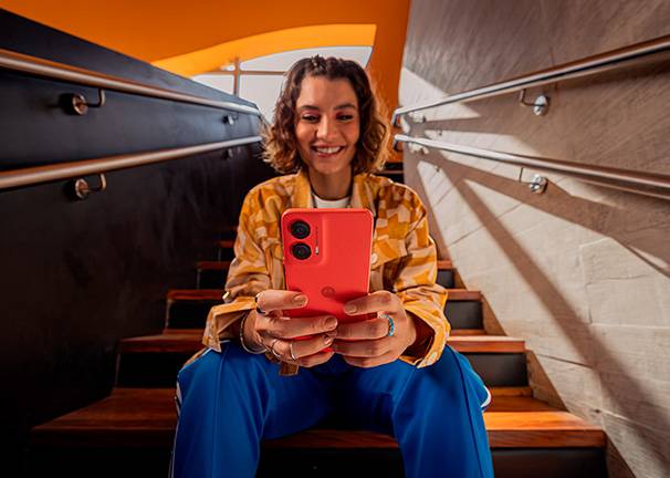 Motorola Moto G35 5G - Batería de larga duración Motorola Moto G35 5G Batería de larga duración