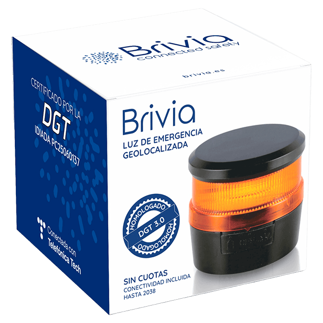 Baliza de emergencia conectada (V16) Neoway Brivia