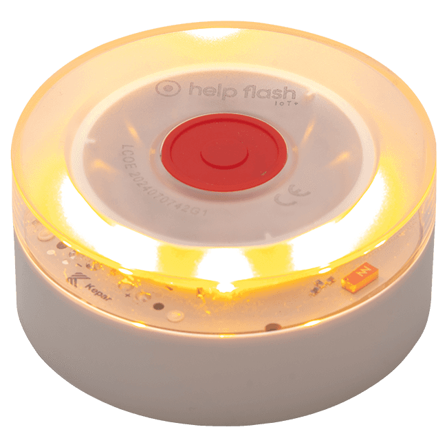 Pack de 2 balizas de emergencia conectadas (V16) Netun Help Flash IoT+ Pack de 2 balizas de emergencia conectadas (V16) Netun Help Flash IoT+