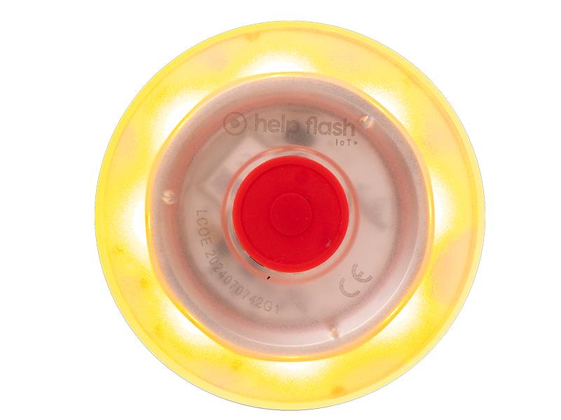 Baliza de emergencia conectada (V16) Netun Help Flash IoT+ Más visible