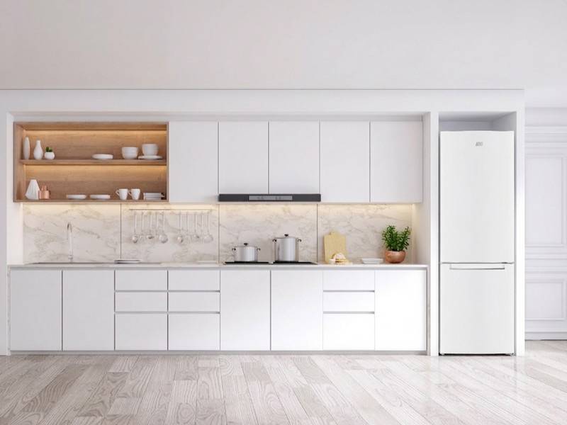 Frigorífico New Pol NWCN180W - Ideal para cocinas con poco espacio Frigorífico New Pol NWCN180W Ideal para cocinas con poco espacio