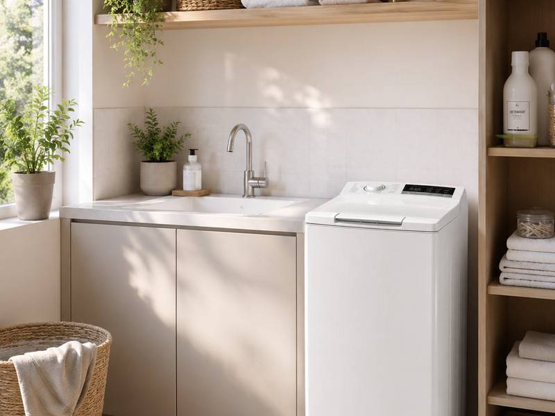 Lavadora New Pol NWTLC138A - Lavado eficiente y cuidado con vapor Lavadora New Pol NWTLC138A Lavado eficiente y cuidado con vapor