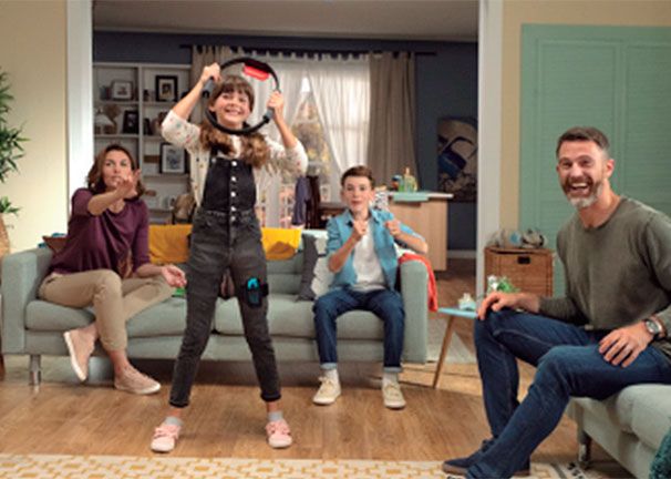 Consola Nintendo Switch + Switch Sports + Super Mario Party Jamboree + Super Mario Bros Wonder - Multijugador local Consola Nintendo Switch + Switch Sports + Super Mario Party Jamboree + Super Mario Bros Wonder Multijugador local