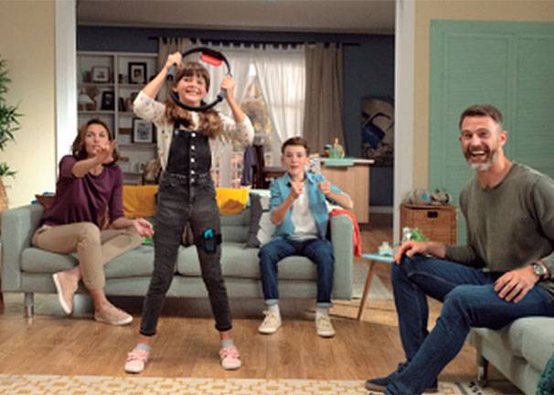 Consola Nintendo Switch + Switch Sports + Super Mario Party Jamboree + Super Mario Bros Wonder - Multijugador local Consola Nintendo Switch + Switch Sports + Super Mario Party Jamboree + Super Mario Bros Wonder Multijugador local