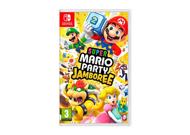 Consola Nintendo Switch OLED + Super Mario Bros Wonder + Super Mario Odyssey + Super Mario Party Jamboree Super Mario Party Jamboree
