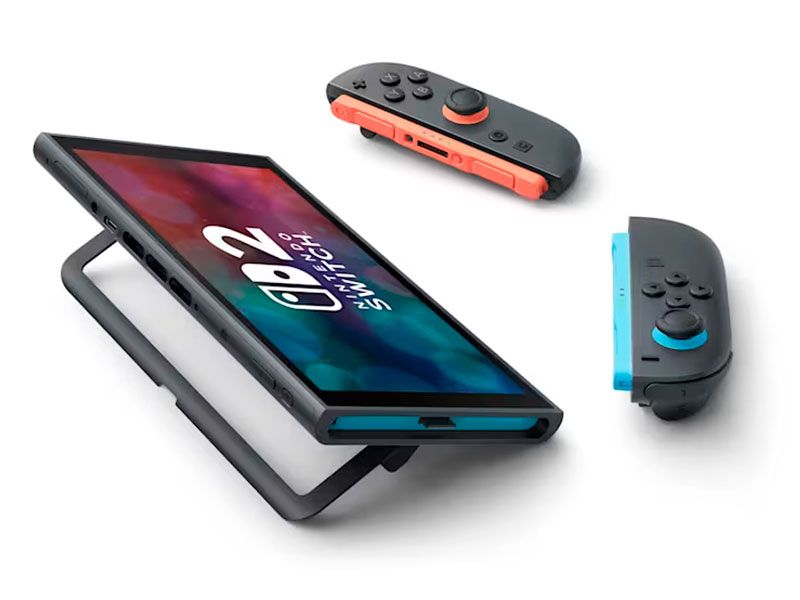 Consola Nintendo Switch 2 + Mario Kart World precio. Nintendo Switch 2 cuenta con un micrófono integrado
