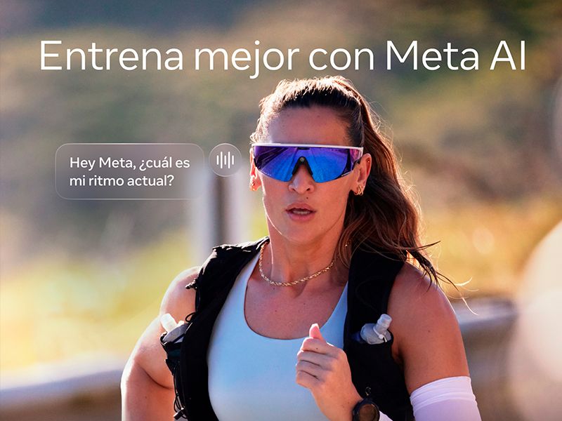 Gafas IA Oakley Meta Vanguard PRIZM Entrena mejor con Meta AI