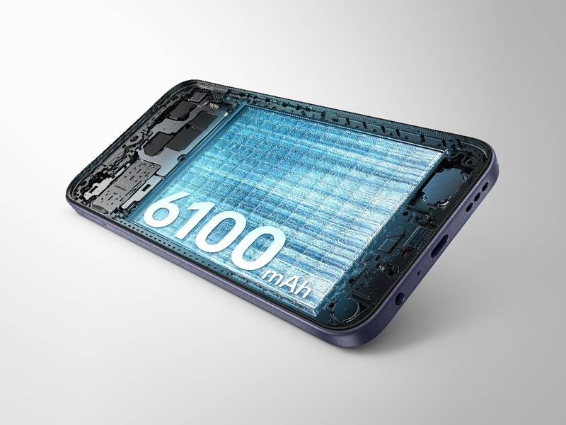 OPPO A6X 5G 256 GB Avanza a tu ritmo con una batería hecha para durar hasta 5 años