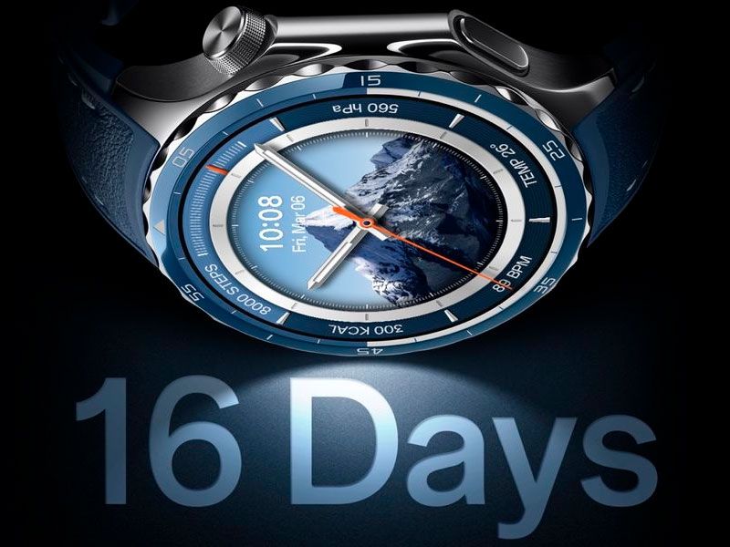 OPPO Watch X2 El rendimiento que siempre has necesitado en un Smartwatch, con mayor autonomía