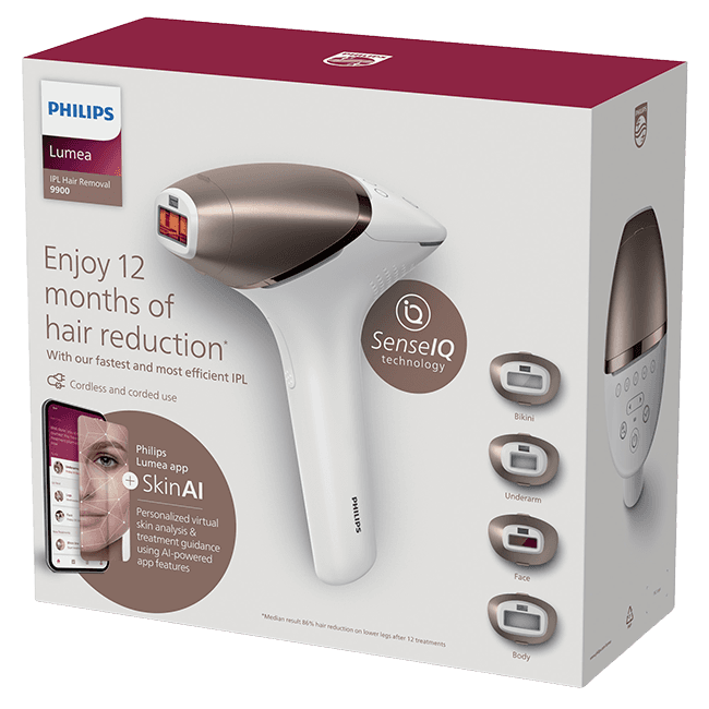 Depiladora de luz pulsada Philips Lumea S9900 BRI951-01