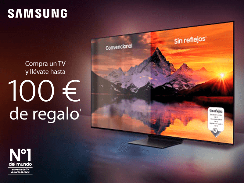 Samsung TQ75QN74FATXXC Llévate 100€ de regalo con tu TV Samsung