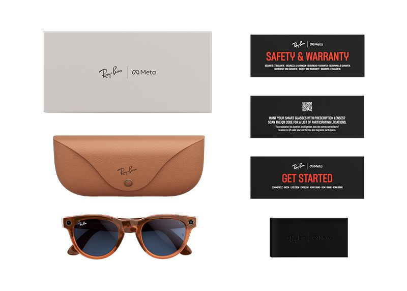 Gafas IA Ray-Ban Meta Headliner Transitions montura estándar El estilo de Ray-Ban con la tecnología de Meta