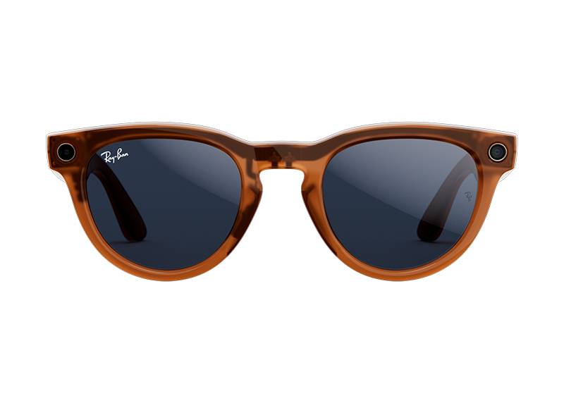 Gafas IA Ray-Ban Meta Headliner Transitions montura estándar Cristales Transitions® zafiro