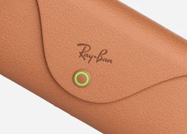 Gafas IA Ray-Ban Meta Wayfarer polarizadas montura estándar Cómo cargar tus gafas Ray-Ban Meta