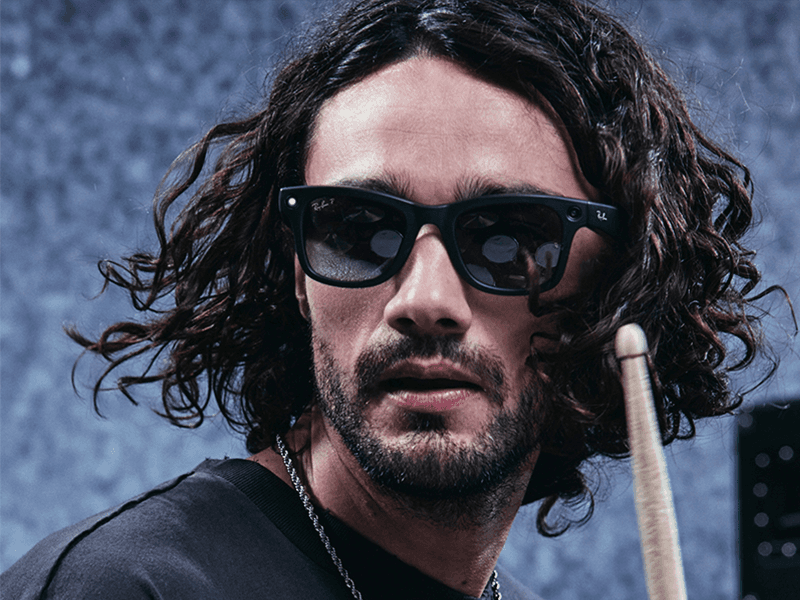 Gafas IA Ray-Ban Meta 2 Wayfarer Transitions montura estándar Vídeo de mejor calidad