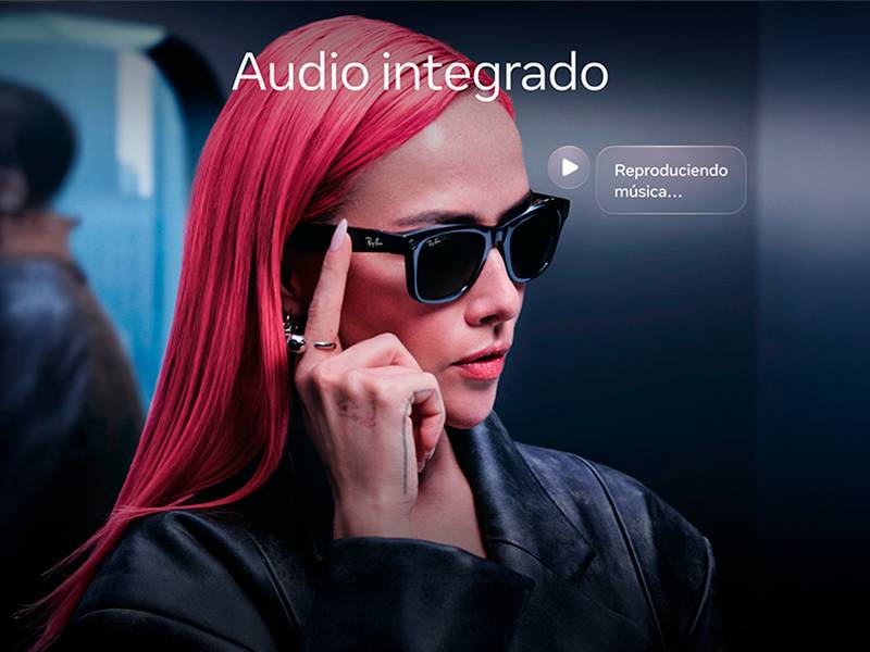 Gafas IA Ray-Ban Meta 2 Wayfarer Transitions montura estándar - Conecta sin aislarte de tu entorno Gafas IA Ray-Ban Meta 2 Wayfarer Transitions montura estándar Conecta sin aislarte de tu entorno