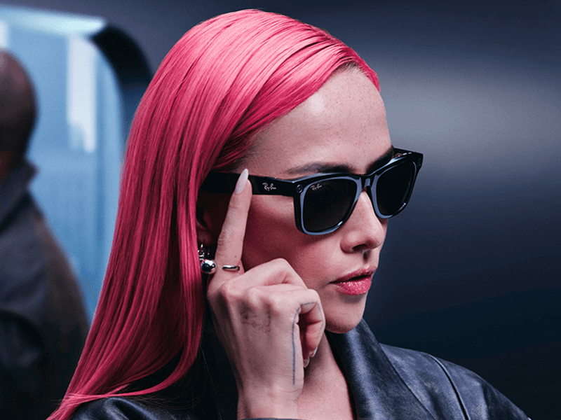 Gafas IA Ray-Ban Meta 2 Wayfarer Transitions montura estándar Audio Integrado