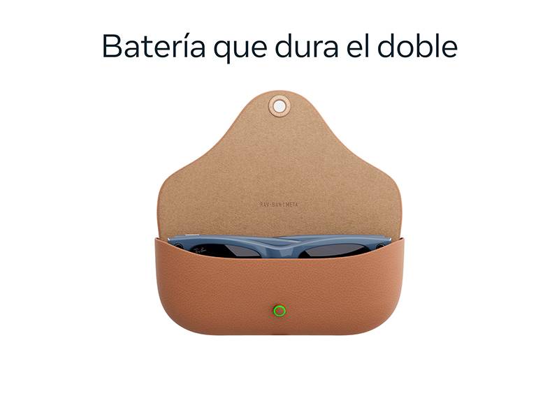 Gafas IA Ray-Ban Meta 2 Wayfarer Transitions montura estándar - Haz más con una batería que dura el doble Gafas IA Ray-Ban Meta 2 Wayfarer Transitions montura estándar Haz más con una batería que dura el doble