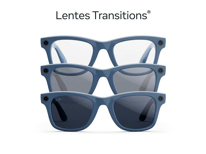 Gafas IA Ray-Ban Meta 2 Wayfarer Transitions montura estándar - Lentes Transitions® Gafas IA Ray-Ban Meta 2 Wayfarer Transitions montura estándar Lentes Transitions®