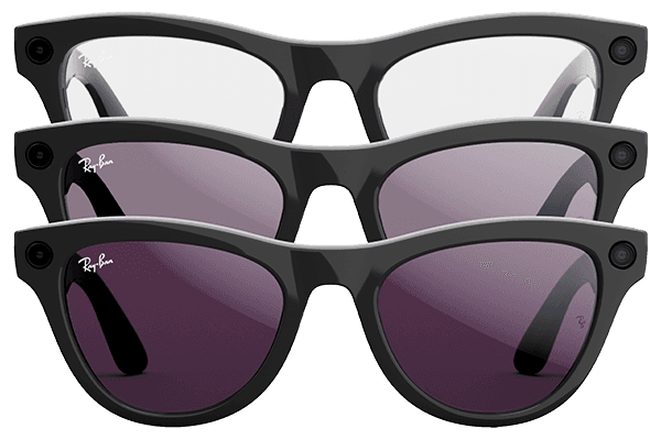 Gafas IA Ray-Ban Meta Skyler Transitions montura estándar