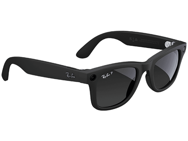 Gafas IA Ray-Ban Meta 2 Wayfarer polarizadas montura estándar Gafas IA Ray-Ban Meta 2 Wayfarer polarizadas montura estándar