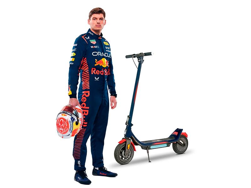 Patinete eléctrico Red Bull Race Teen + Seguro de Responsabilidad Civil incluido ¡Muévete seguro sin preocupaciones!