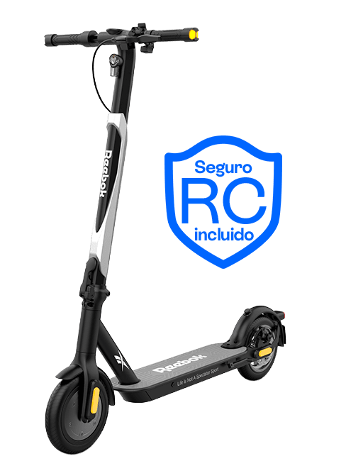 Patinete eléctrico Reebok Urban 8,5P + Seguro de Responsabilidad Civil incluido