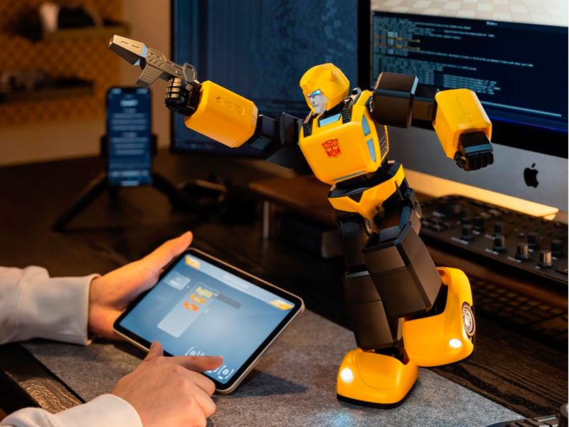 Robot Robosen Flagship Bumblebee G1 Licencia oficial. Recreación fiel