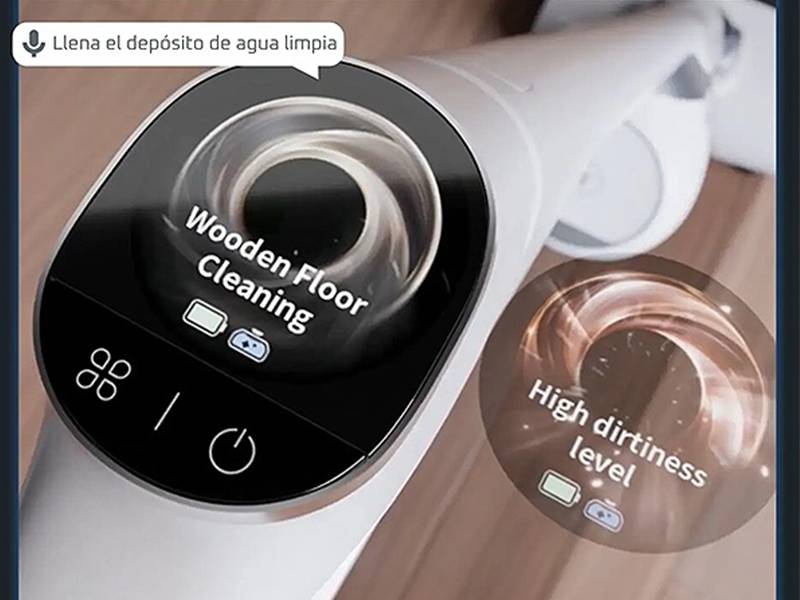 Fregona eléctrica Rowenta X-Clean 12 - Guía inteligente Fregona eléctrica Rowenta X-Clean 12 Guía inteligente