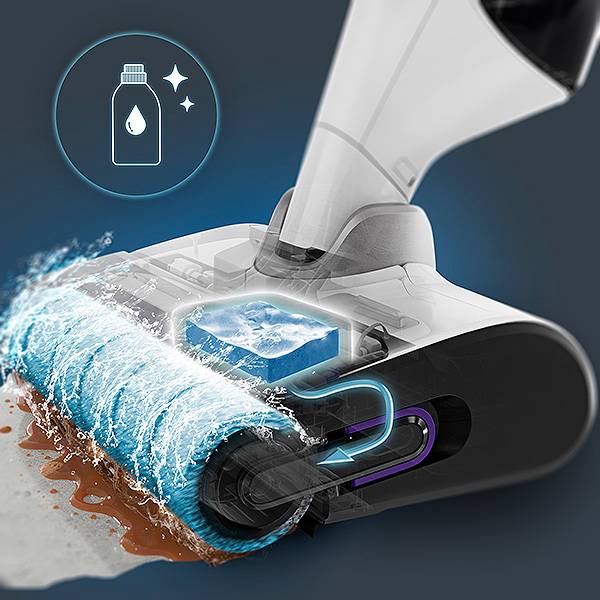Fregona eléctrica Rowenta X-Clean 12 - Limpieza a medida Fregona eléctrica Rowenta X-Clean 12 Limpieza a medida