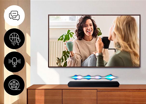 Barra de sonido Samsung HWS60D-ZF Adaptive Sound