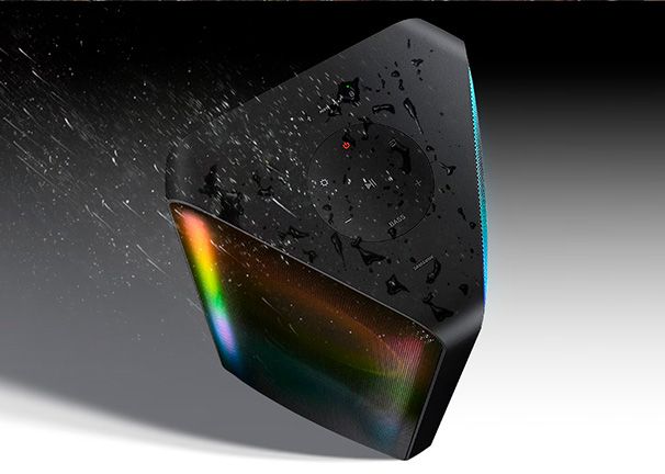 Torre de sonido Samsung Sound Tower MX-ST50B precio. Resistente al agua (IPX5)