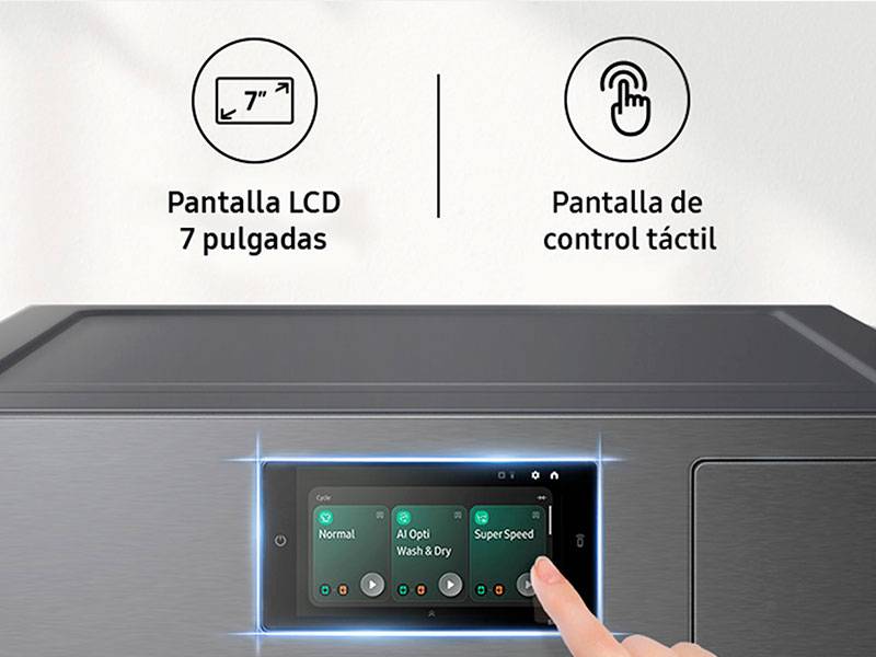 Lavadora Samsung WF90F09C4SU3 - AI Home (Lavado) Lavadora Samsung WF90F09C4SU3 AI Home (Lavado)