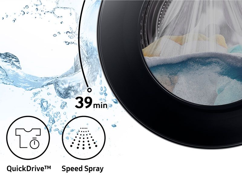 Lavadora Samsung WF90F09C4SU3 precio. Programa Super Speed 39
