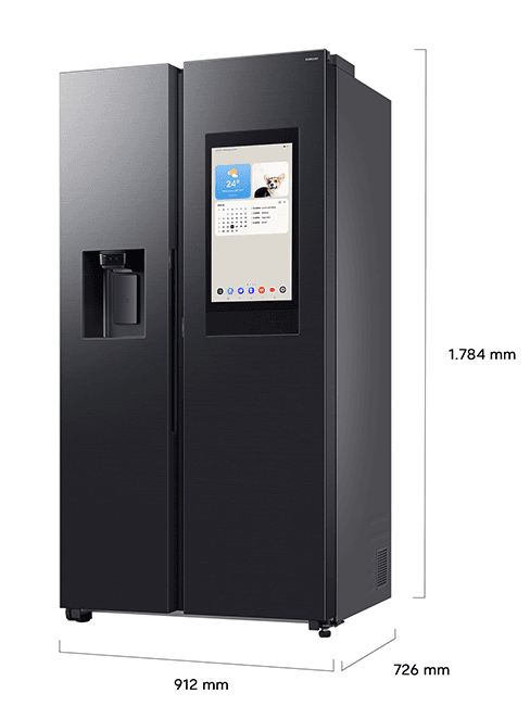 Frigorífico americano Samsung RS90F66BEFEF Frigorífico americano Samsung RS90F66BEFEF