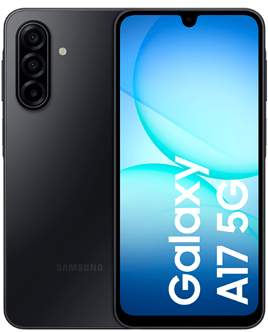 Samsung Galaxy S25 FE 128 GB negro + Galaxy A17 5G 128 GB negro Samsung Galaxy S25 FE 128 GB negro + Galaxy A17 5G 128 GB negro