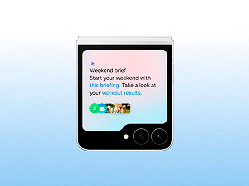 Samsung Galaxy Z Flip7 FE 256 GB Mayor autonomía para que nada te detenga