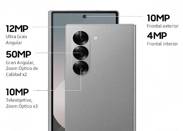 Samsung Galaxy Z Fold6 - Potente y perfectamente equipado Samsung Galaxy Z Fold6 Potente y perfectamente equipado