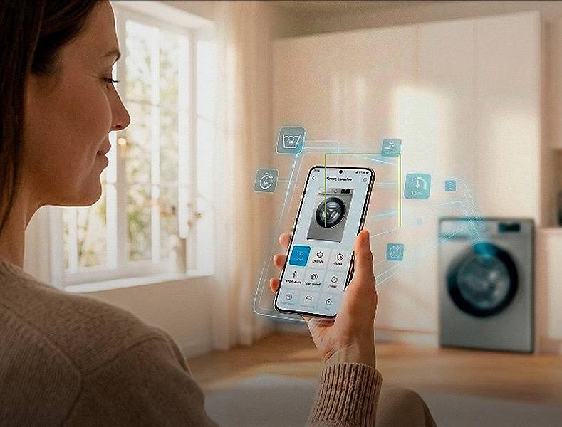Lavadora Samsung 11kg AI Ecobubble™ WW11DG5B25TEEC - Inteligencia Artificial y SmartThings Lavadora Samsung 11kg AI Ecobubble™ WW11DG5B25TEEC Inteligencia Artificial y SmartThings