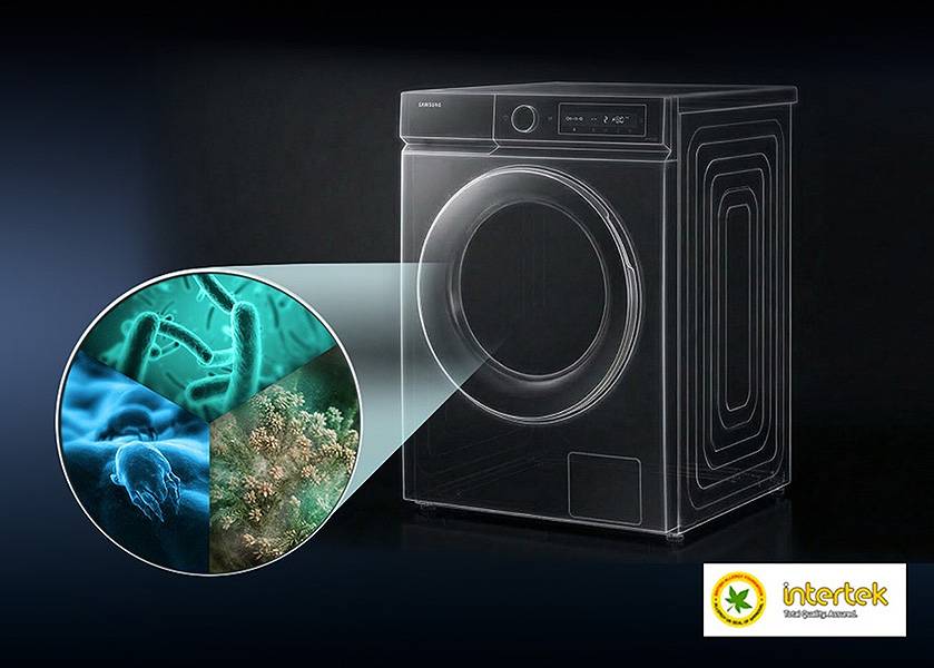 Lavadora Samsung 11kg AI Ecobubble™ WW11DG5B25TEEC - Programa de Vapor Lavadora Samsung 11kg AI Ecobubble™ WW11DG5B25TEEC Programa de Vapor