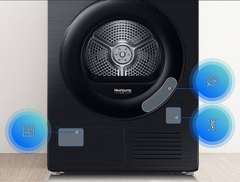 Secadora Samsung 9kg AI Dry+ DV90DG6845HHU3 - Secado Automático OptimalDry Secadora Samsung 9kg AI Dry+ DV90DG6845HHU3 Secado Automático OptimalDry