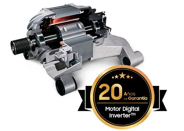 Lavadora Samsung WW90CGC04DTEEC Motor Digital Inverter