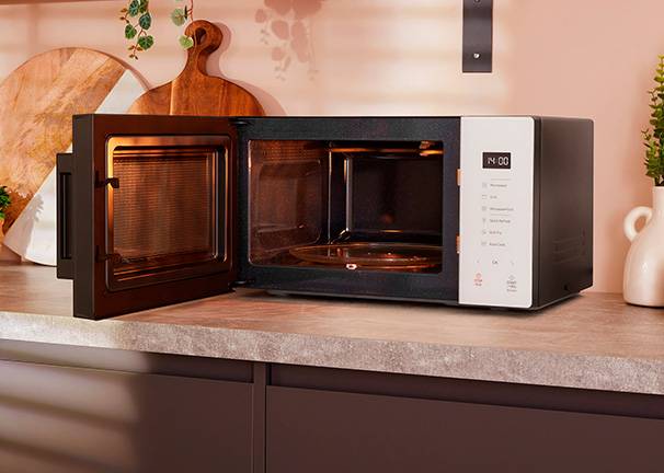 Microondas Samsung MG23T5018CWEC - Auto Cook Microondas Samsung MG23T5018CWEC Auto Cook