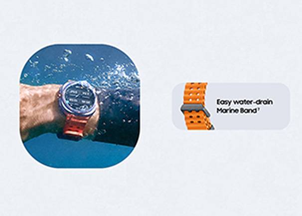 Samsung Galaxy Watch Ultra (47 mm) - Desafía al océano azul Samsung Galaxy Watch Ultra (47 mm) Desafía al océano azul