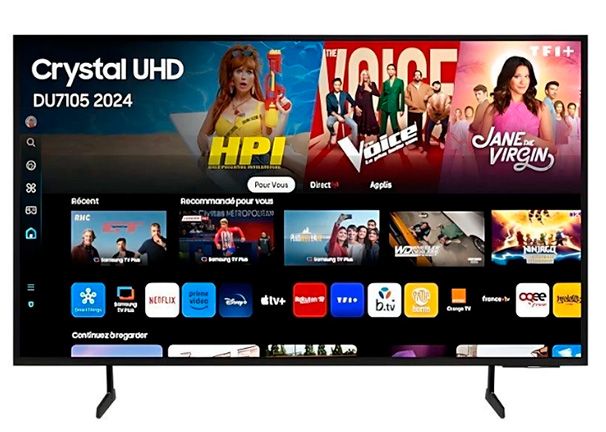 Samsung TU43DU7105KXXC Escucha todos los altavoces